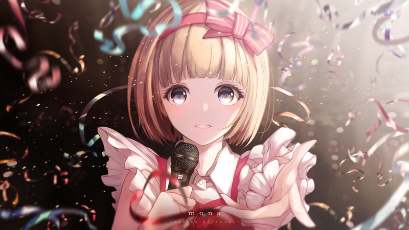 Vocaloid, Mona Narumi, Anime, 4K