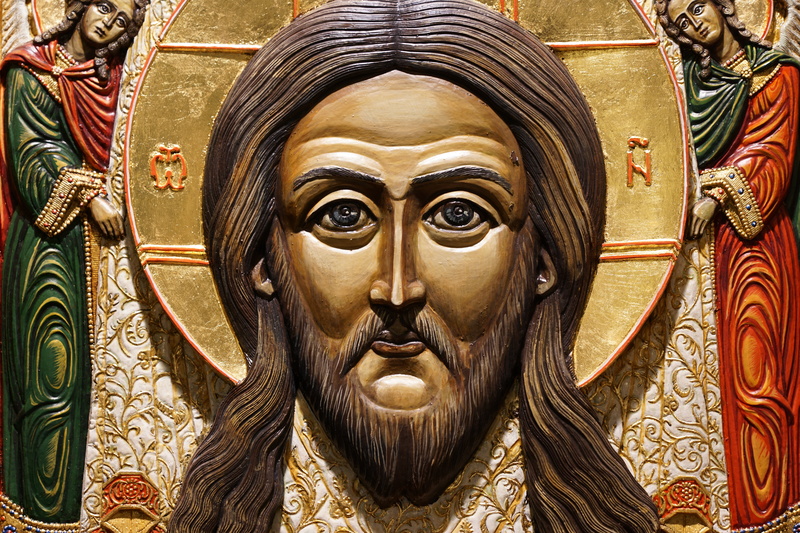 carving - craft product, focus, indoors, gold colored, human representation, 5K, the museum of icons, no people, art and craft, religion, nev, craft, selective