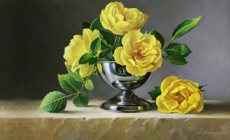 Pieter Wagemans, flowers, 2K, art, bouquet