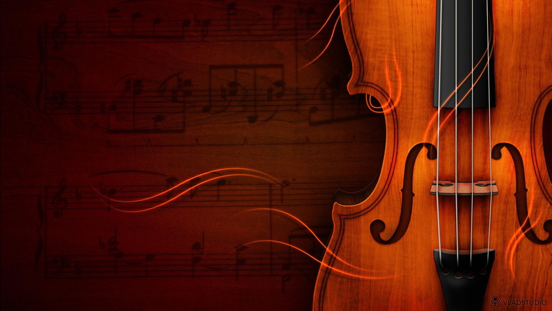 p, creative and graphics, 1080P, black, 1080p, violin, brow, illustration, hd