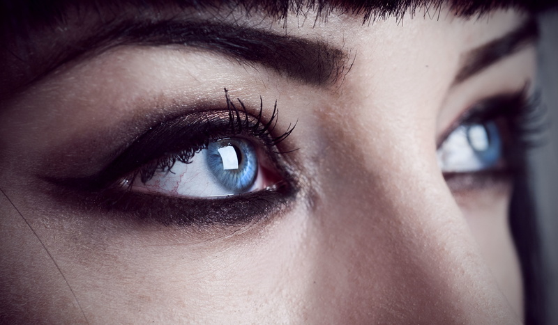 make up, 2K, Shelley Moore, female, woman, face, blue eyes, brows, close-up, eye, girl