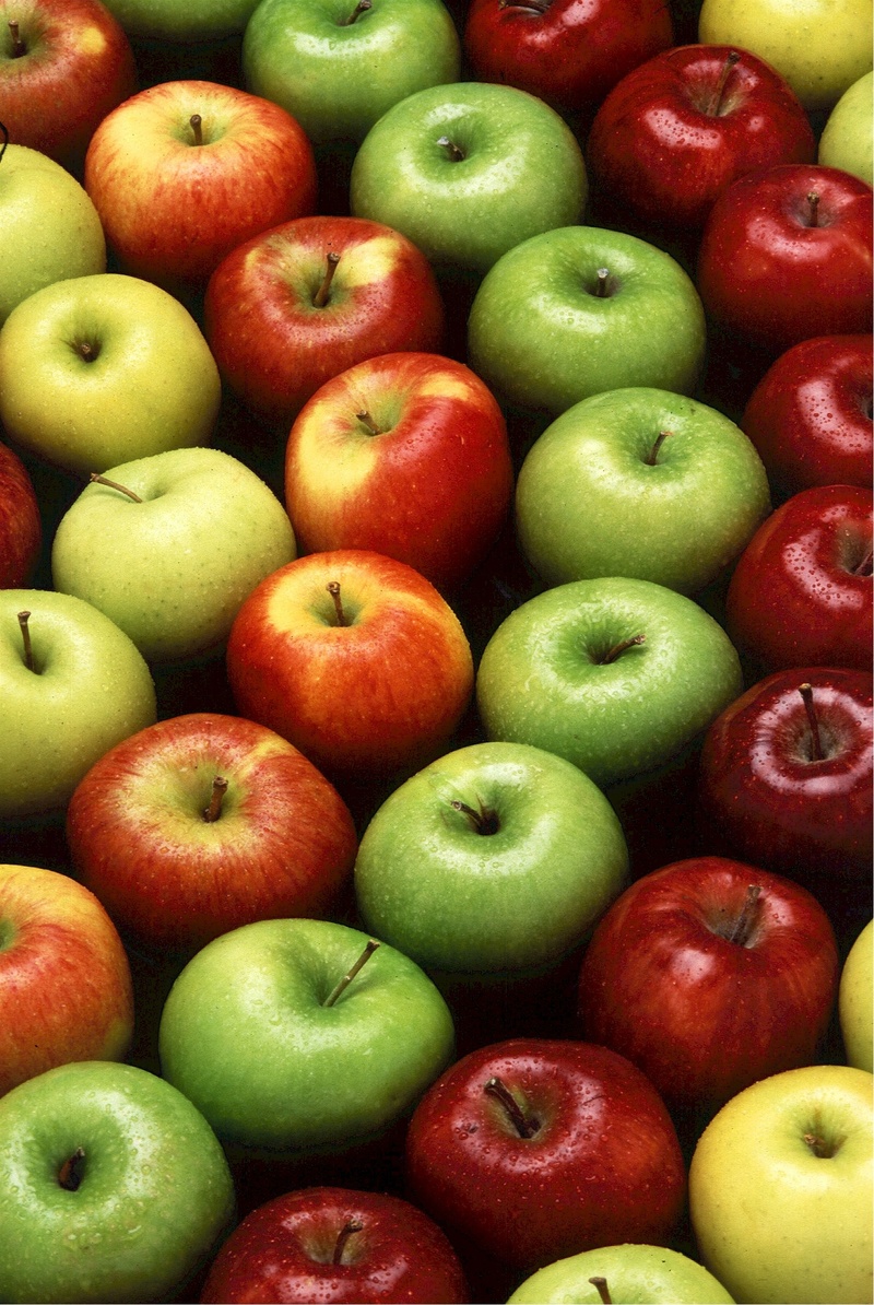 green color, smith, backgrounds, honeycrisp, food and drink, apples, large group of objects, granny smith apple, kitchen, 1080P, healthy, abundance, apple