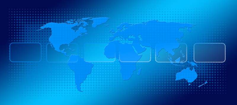 people, mobile phone, 5K, wireless technology, continents, technology, background, state, blue, globalization, map, portable information device, business