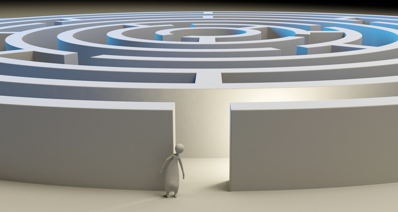 teamwork, d, circle, studio shot, blue, geometric shape, change, creativity, no people, success, pattern, complexity, cooperation, 2K, maze, white color