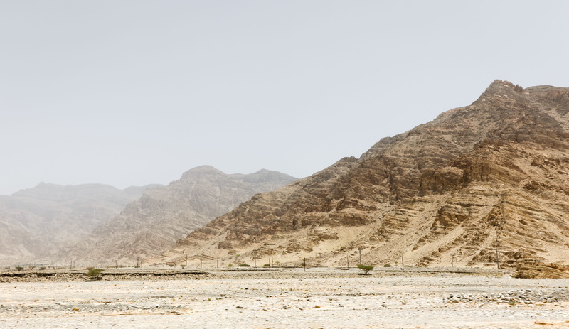 rock formation, arid climate, formation, sand, copy space, semi-arid, mountain, environment, temperature, hazy, scenics - nature, tranquil scene, middle east
