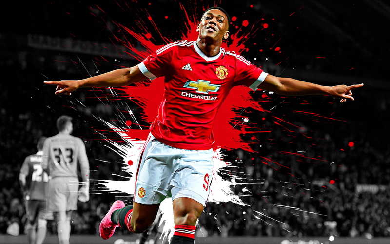 Anthony Martial, Manchester United F.C., French, Soccer, 2K