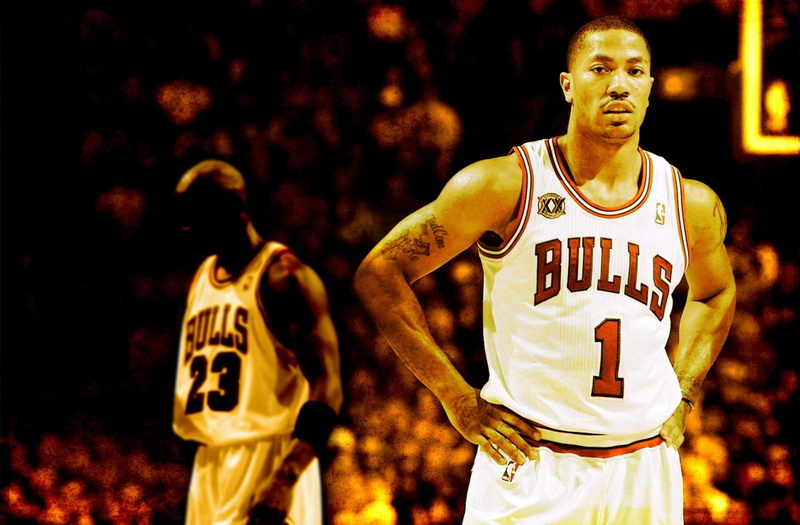 sports, Chicago Bulls, nba, Chicago, Basketball, Derrick Rose, michael jordan, 720P