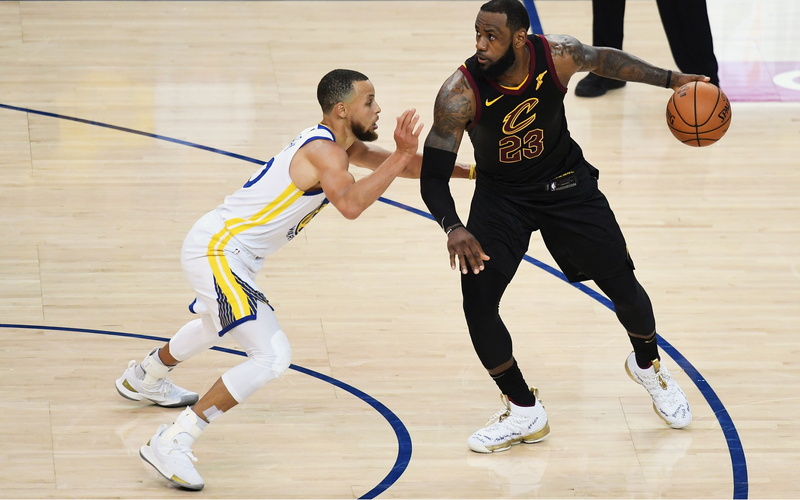 teenager, young men, motion, 2K, lebron, competition, playing, nba, men, finals, two people, sportsman, wood, court, lifestyles, leisure activity, james