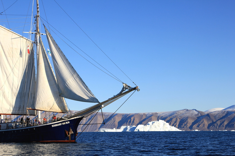 sailing Ship, vacations, transportation, sea, sport, daytime, pole, mast, travel, sailboat, sky, yacht, 5K, greenland, clear sky, outdoors, black, sail