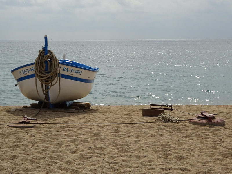 no people, horizon, land, sand, tranquility, 5K, water, costa, horizon over water, day, moored, nature, sea, inflatable, tranquil scene, transportation