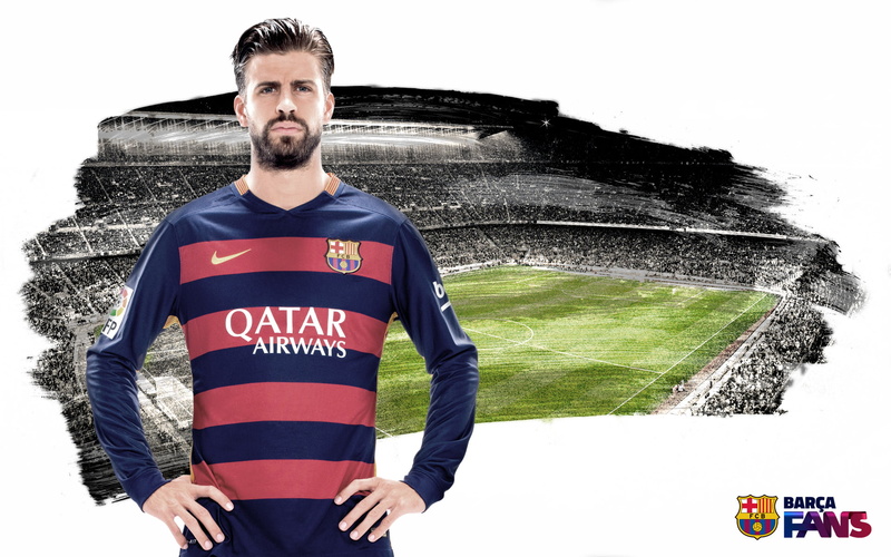 sport, real people, water, one person, looking at camera, standing, nature, soccer, football, front view, fc barcelona, men, casual clothing, sports, outdoors