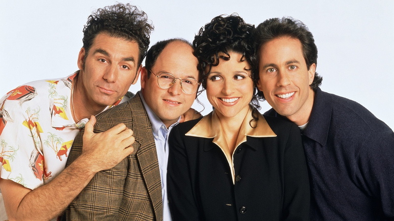 Michael Richards, Seinfeld, Jerry Seinfeld, Julia Louis-Dreyfus, 1080P, TV Show, Jason Alexander