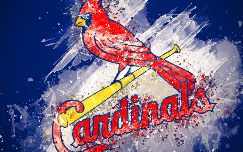 Baseball, MLB, 4K, St. Louis Cardinals, Logo