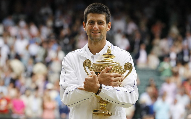 competition, open, singles, sport, stadium, australian, achievement, one person, happiness, djokovic, award, looking at camera, emotion, pride, mens, smiling
