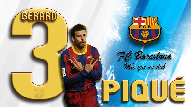 Gerard Pique, 1080P, FC Barcelona