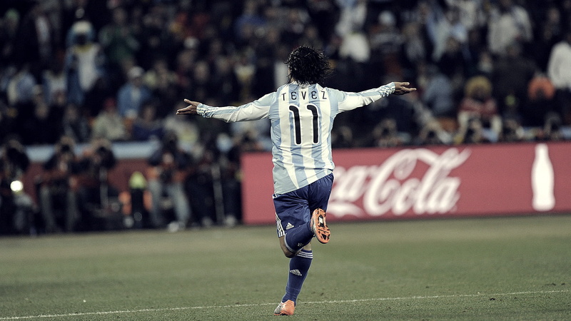 Carlos Tevez, game, 1080P, stadiums, sport, the game, Argentina, grass, sports players