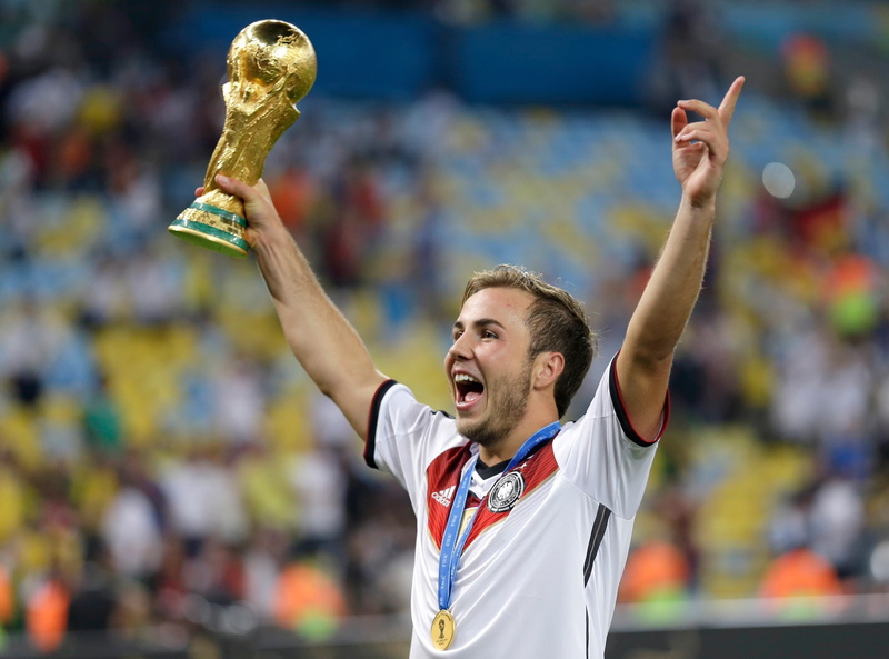 the German team, mario, victory, Mario Götze, world cup 2014, tze, Brasil, g, 4K