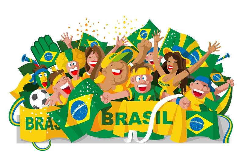 cartoon, world cup 2014, football, cartoons, world cup, 1080P, world, brasil, illustration, character, cup, themed