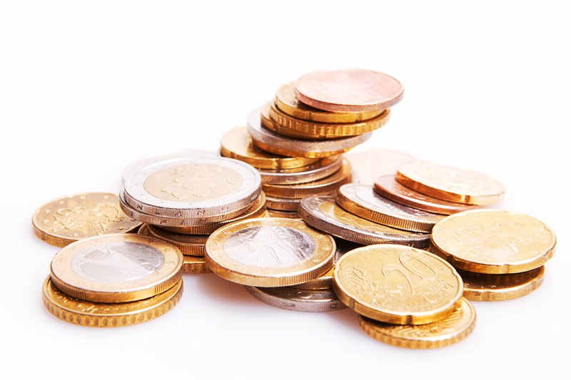 no people, still life, finance, studio shot, economy, euro, cent, white background, jewelry, large group of objects, currency, closeup, finance and economy
