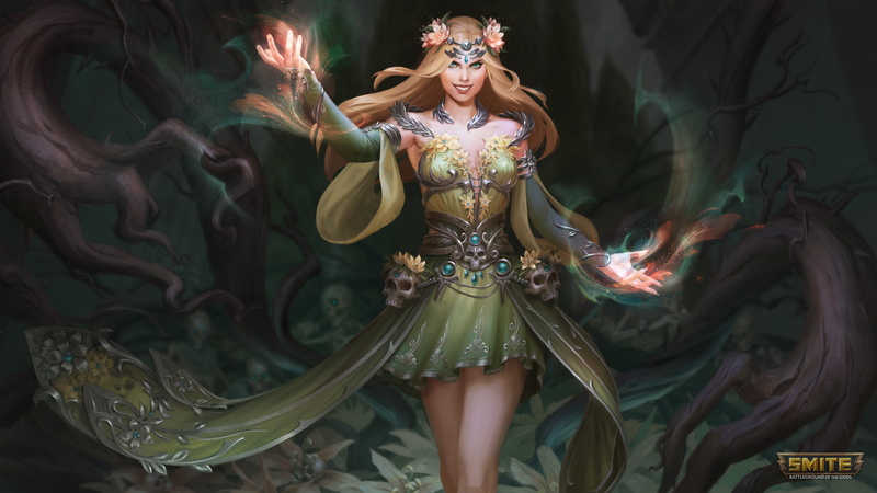4K, Video Game, Smite, Persephone (Smite)
