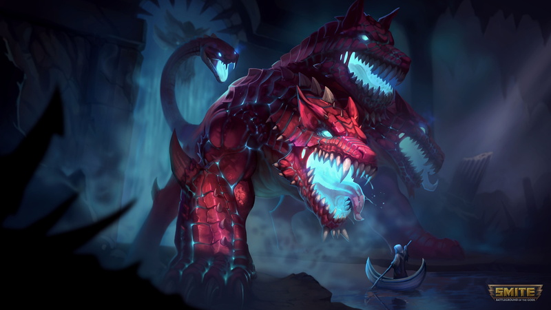 Video Game, Cerberus (Smite), 4K, Smite