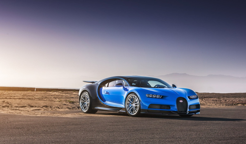 Bugatti Chiron, Car, Blue Car, Bugatti, Supercar, Vehicle, Sport Car, 1080P