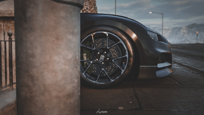 Forza, car, sports car, Bugatti, Bugatti Chiron, Hypercar, Chiron, vehicle, 1080P, Forza Horizon 4, video games