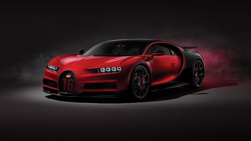 2018, 4K, Chiron, Sport, Bugatti