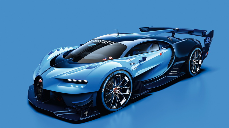 Bugatti Vision Gran Turismo, 4K
