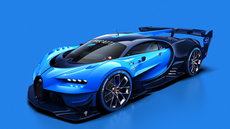 sport car, blue, sports, Grand Sport, car, 4K, Bugatti Vision Gran Turismo, ducatti, black, d, Bugatti