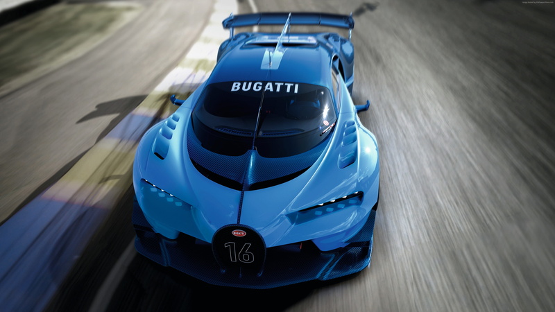 4K, sport car, Grand Sport, Best cars of 2015, Bugatti, Bugatti Vision Gran Turismo