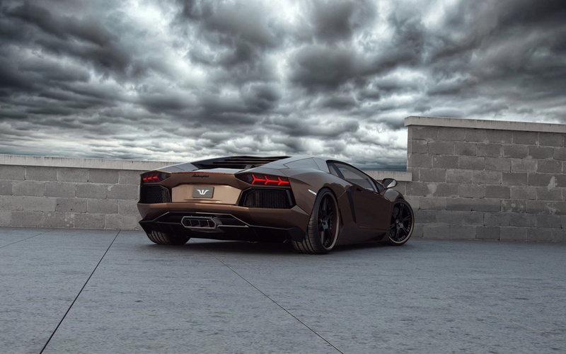 metallic, lamborghini, clouds, luxury, 1080P, beige, car, aventador, cars, hd