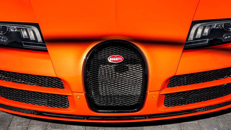 1200hp, orange, 4K, 16.4, Grand Sport, Vitesse, Bugatti, Veyron, W16