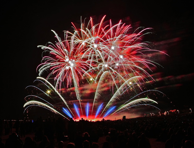 light, feu, 720P, d 039 artifice, fireworks, night, sky