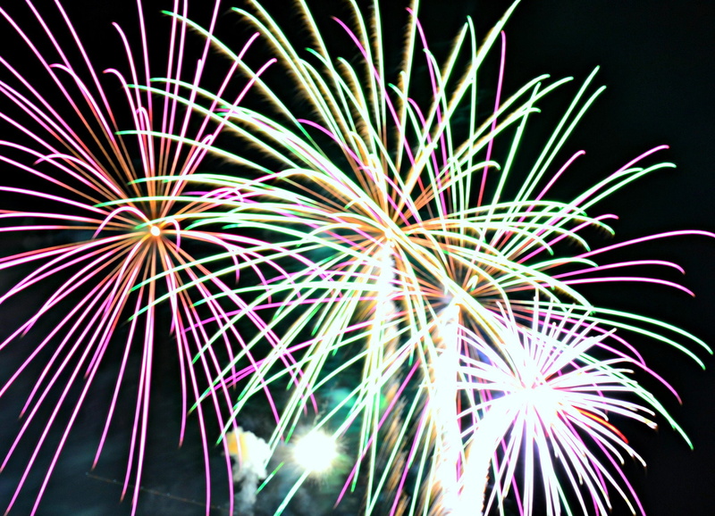 d 039 artifice, feu, light, sky, night, 1080P, fireworks