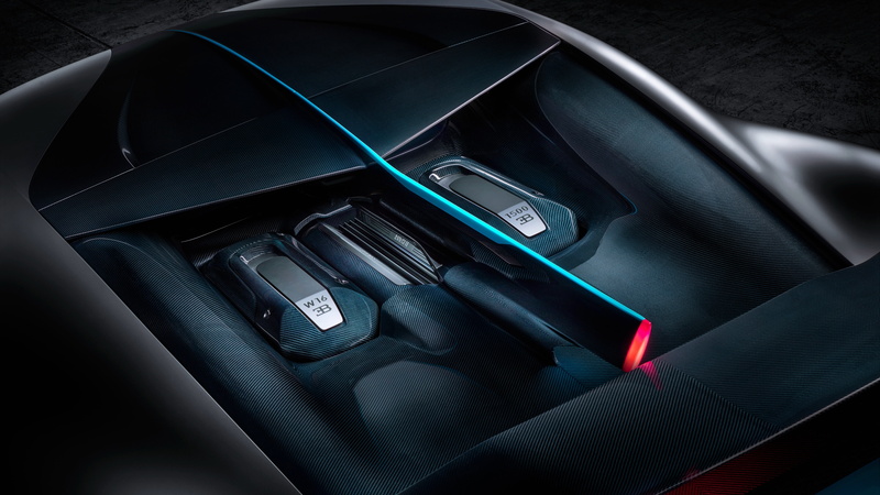 Engine, 2019, W16, 4K, Bugatti, Divo
