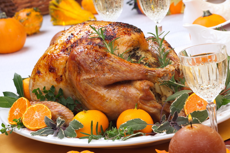 dinner, citrus fruit, ready-to-eat, orange color, 5K, Turkey, Gala dinner, healthy eating, roast dinner, food, roasted, orange, Appetizing, herb, Rosemary