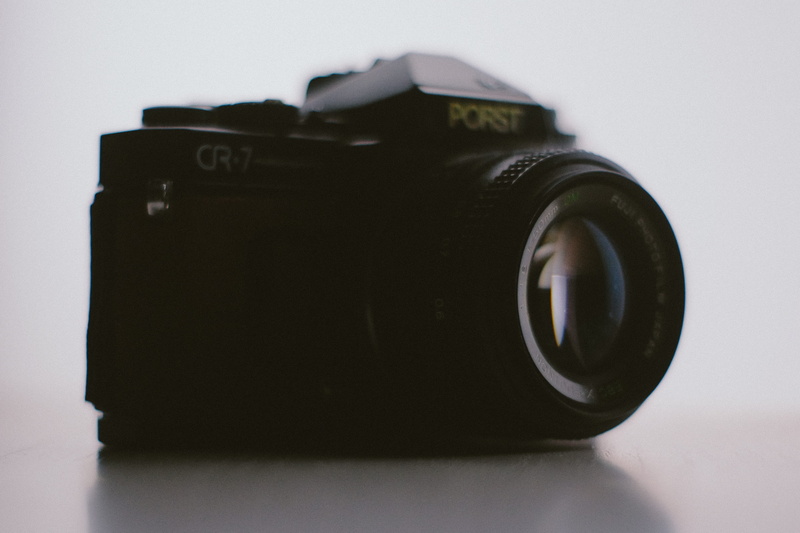 photography themes, close-up, old camera, vintage, cut out, single object, camera - photographic equipment, lens - eye, porst, cr, focus on foreground