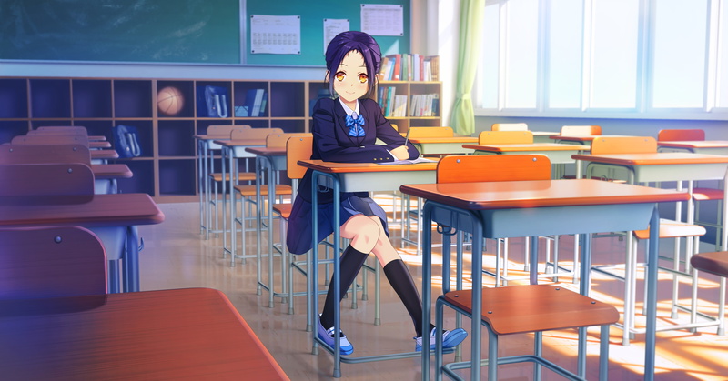 Anime, Classroom, 5K, Girl, School