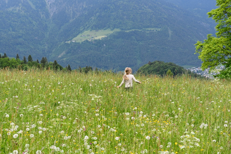 shirt, growth, white, outdoors, walking on, one person, sleeve, lifestyles, flower, three quarter length, meadow, walking, tranquility, daytime, plant