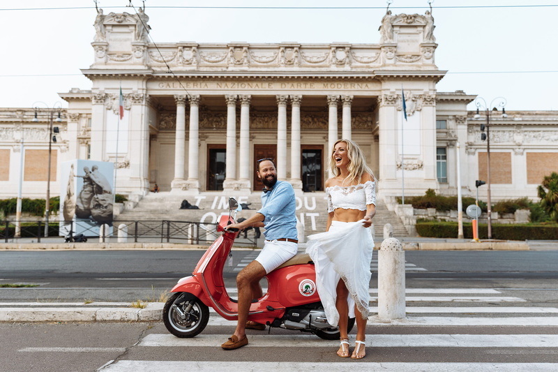 young women, daylight, building exterior, two people, day, woman, couple - relationship, travel, outdoors, tourist, vespa, motorbike, standing, females