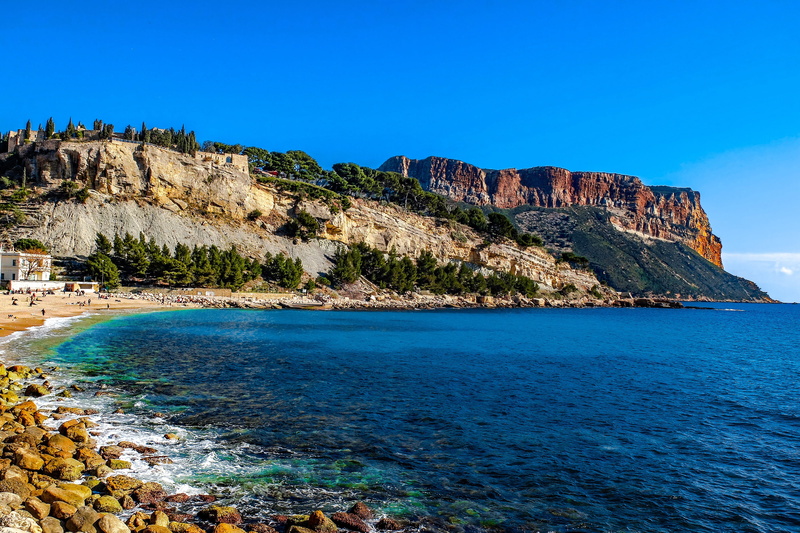 mediterranean Sea, water, france, Coast, travel Locations, seascape, blue, rocky coastline, French Riviera, solid, cliff, vacations, formation, travel Destinations