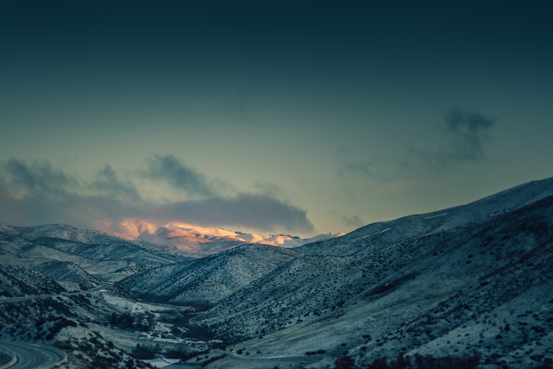 frost, mountains, remote, sky, frozen, daylight, tranquil scene, clouds, nature, winter, cold, snow capped, scenic, snowy, no people, snow capped mountains