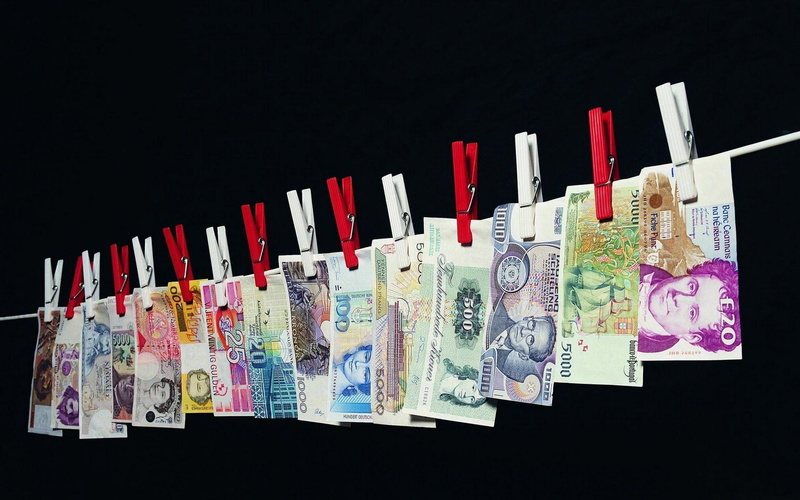 business, money, black background, savings, variation, multi colored, no people, still life, denomination, Other, number, side by side, choice, studio shot