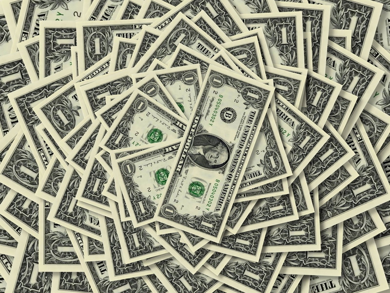 green color, backgrounds, indoors, high angle view, dollar sign, excess, finance, Amount, ceiling, business, 720P, pattern, heap, wealth, Denominations