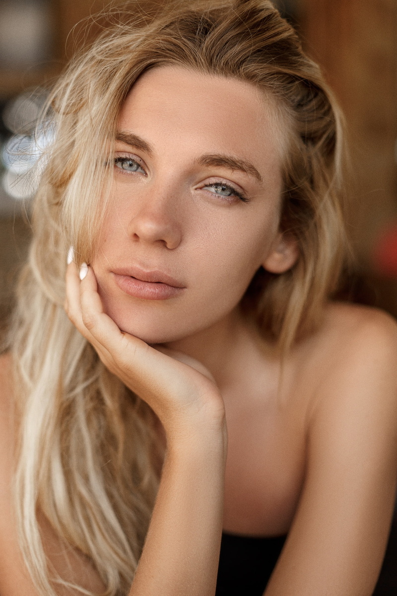 face, 1080P, women, Alexey Polsky, model, blonde, portrait