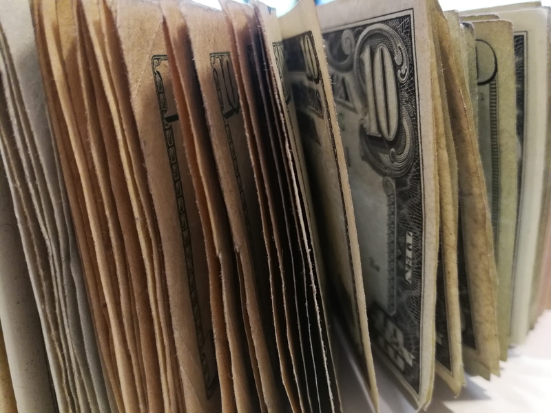 abundance, five, one, Money, wood - material, bills, savings, Currency, 5K, euro banknotes, golden, old, means of payment, pay, order, Dollars, arrangement