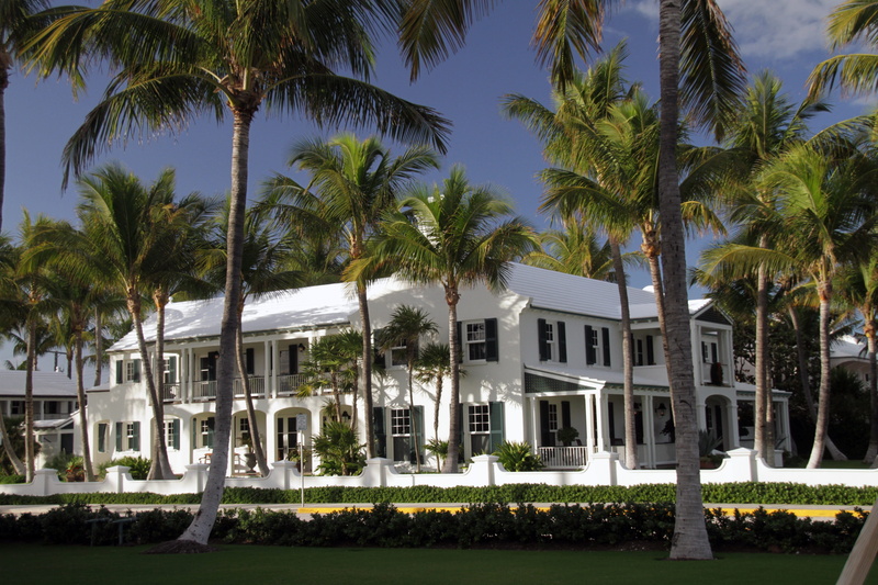 seaside, residential district, tropical tree, no people, lawn, built structure, 5K, plant, house, architecture, swimming pool, nature, tree, building