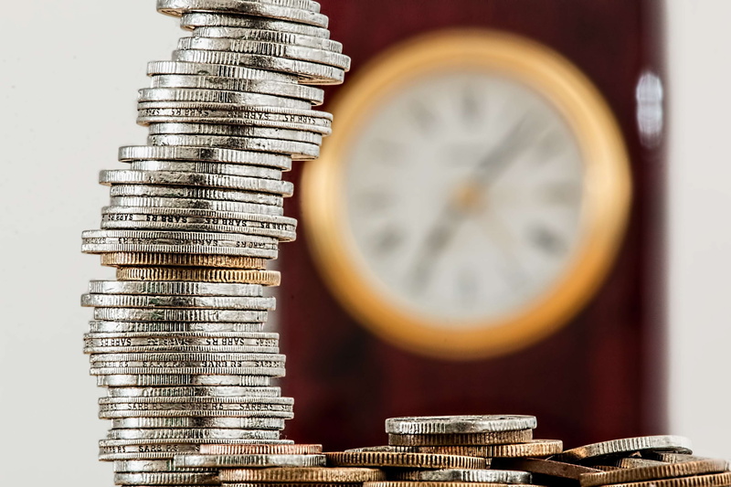 no people, economy, interest, currency, studio shot, still life, money, coin, blur, goals, metal, budget, time, antique, close-up, business, earnings, 4K