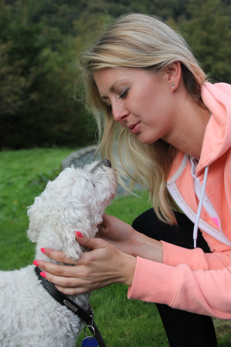 one woman only, females, adult, pet owner, mutual understanding, one person, devotion, domestic animals, day, canine, pets, real people, outdoors, friendship